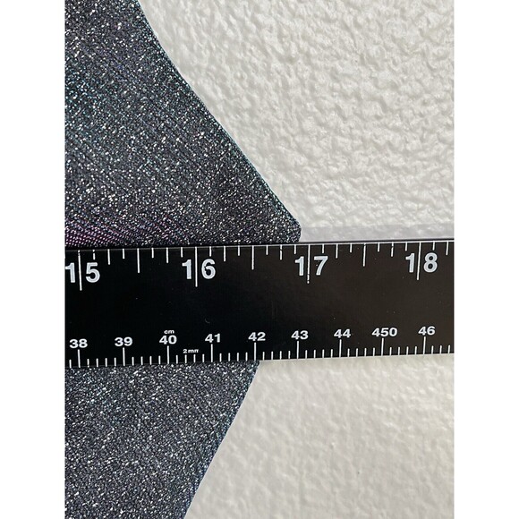 NWOT Sparkle Homecoming Prom Formal Dress Sz 2 Adjustable Purple Blue Iridescent - Picture 15 of 16